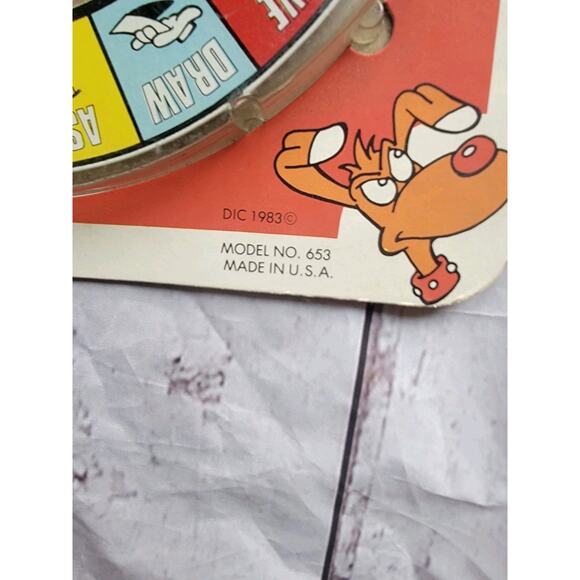 Vintage 1984 Inspector Gadget Spin N Match game - Picture 3 of 7